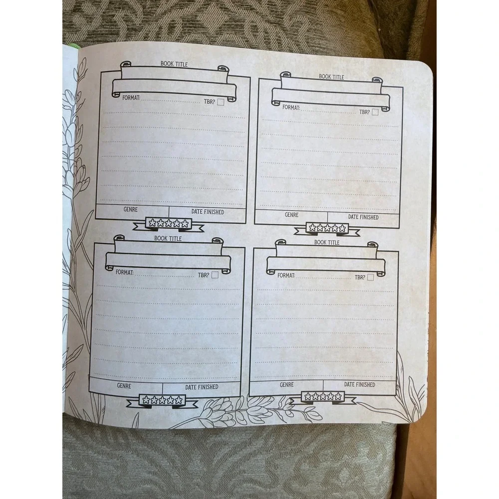 Illumicrate Mythical Creature Reading Journal Green Gold Dragon Fantasy Tracker